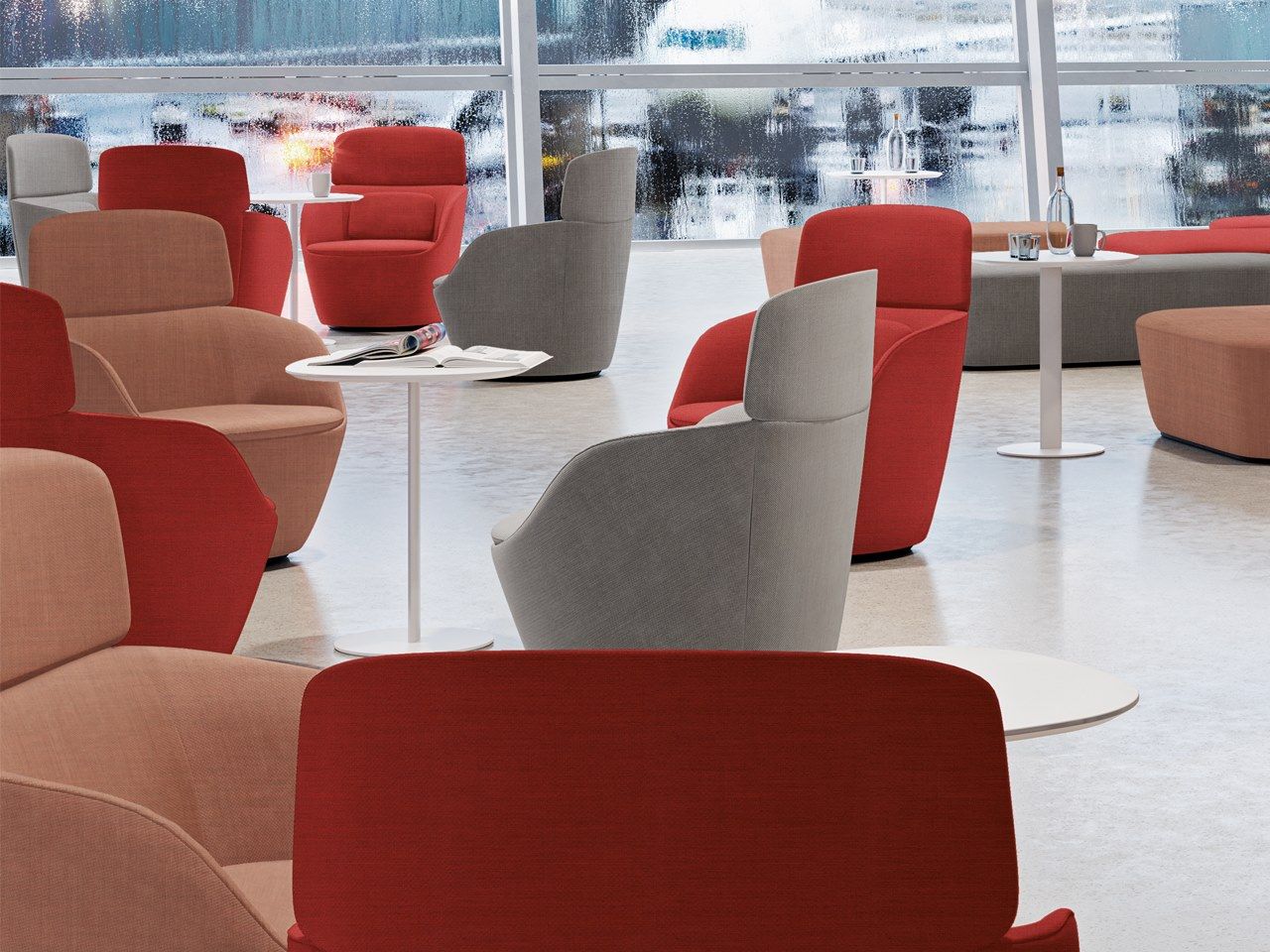 Тканевое кресло с подлокотниками FREZZA радар ARCH-00108703 - Вид №3