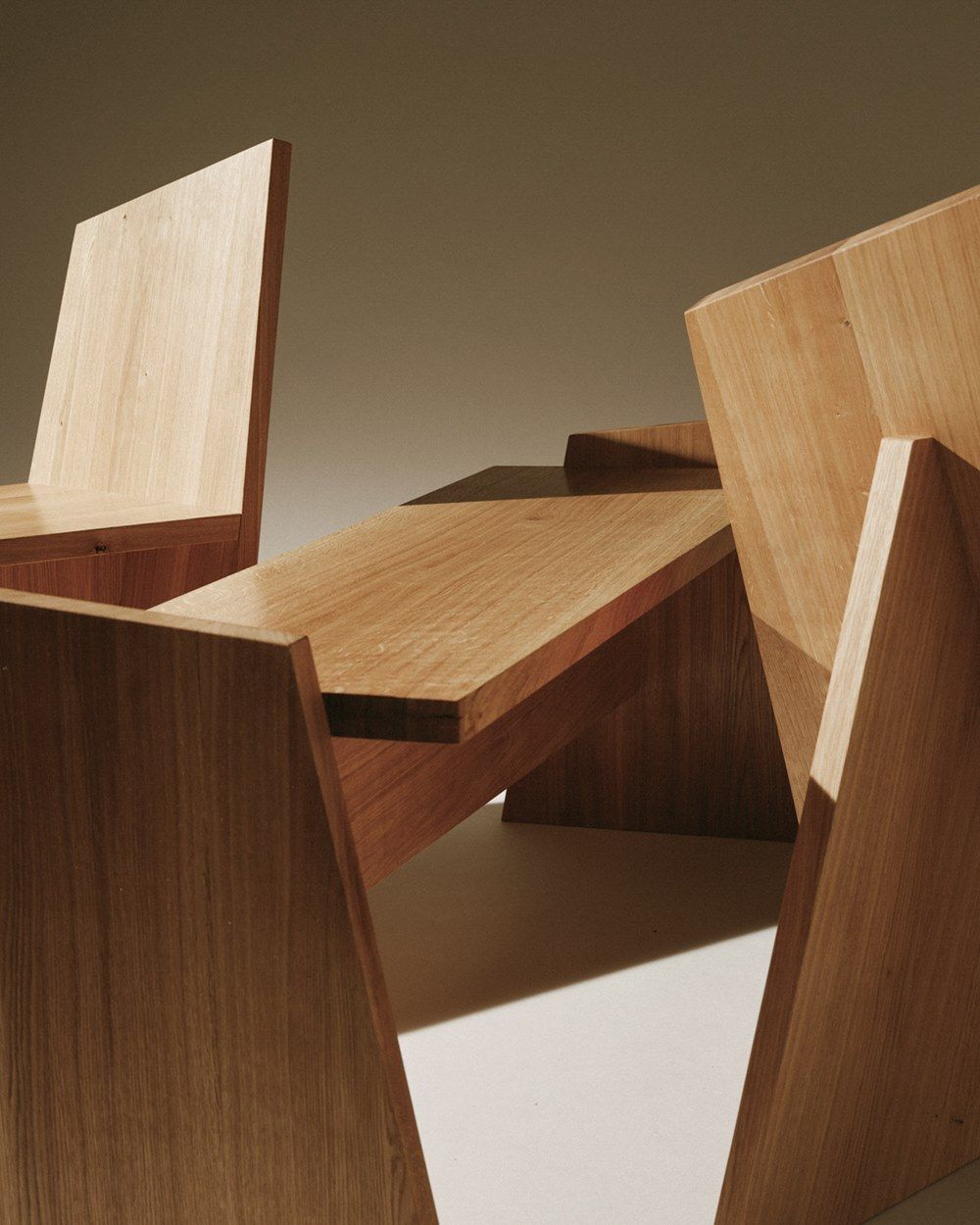 Деревянный стул Movimento Gallery CROOKED ARCH-00073664 - Вид №2