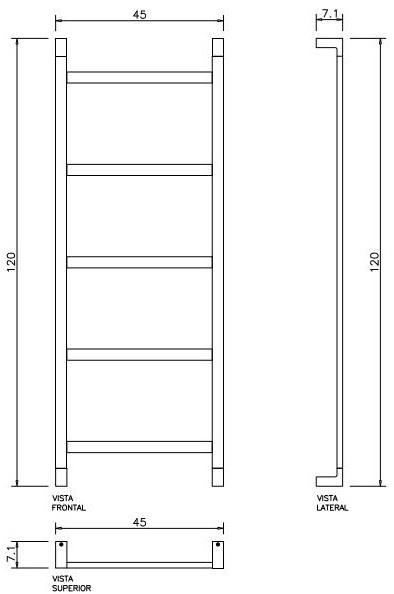 Vallvé Вешалка для полотенец Escada 0691770 - Вид №2