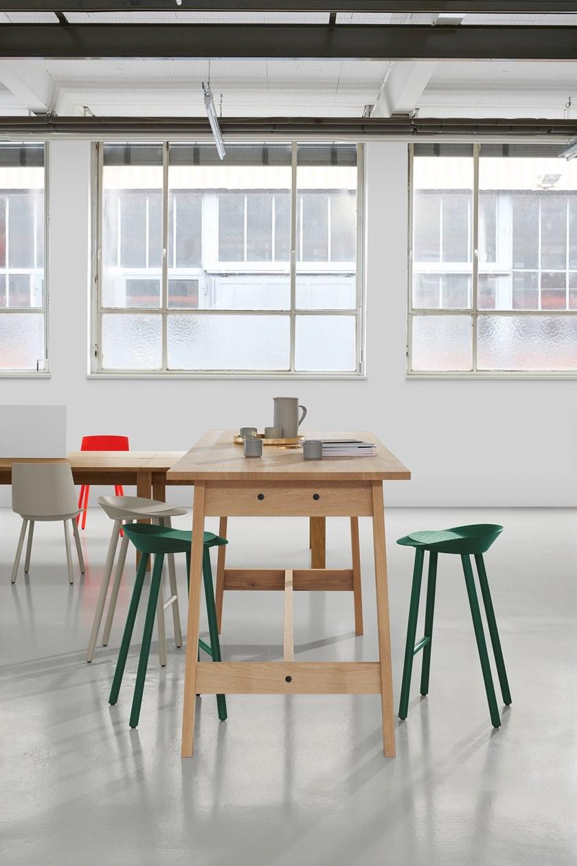 e15 Прямоугольный высокий стол из массива дерева Basis sun-id-1469800 - Вид №1