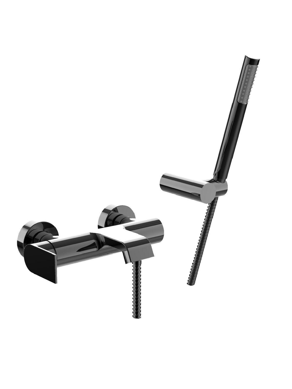 Настенный смеситель для ванны с ручным душем Rubinetterie Frattini Птолемей ARCH-00068297 - Вид №19