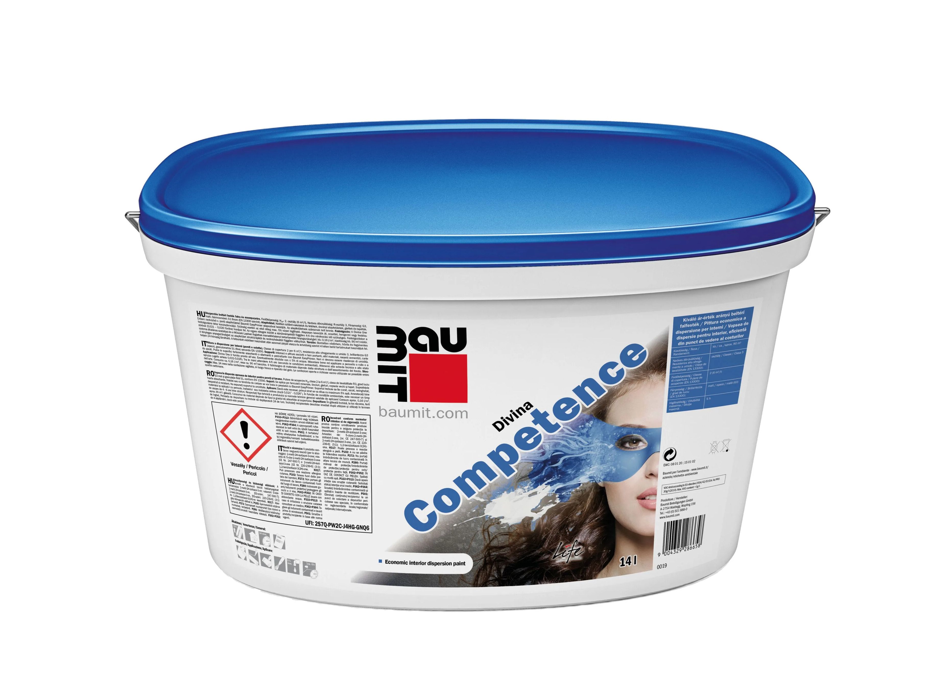 Полупрозрачная краска для воды Baumit Divina ARCH-00019571