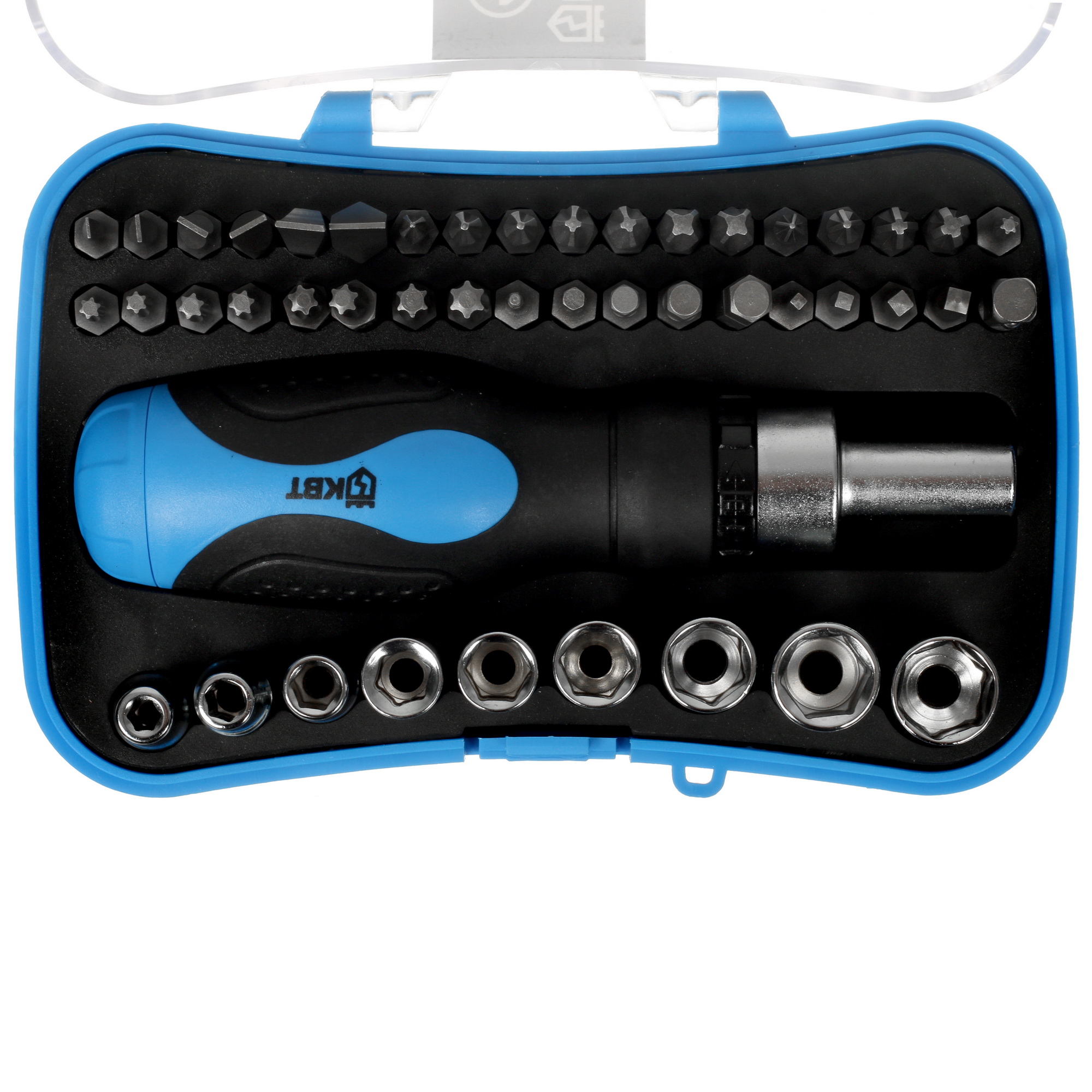 Отвертка с насадками/битами КВТ Мастер НБ-46 5400718 STDN-0120851 - Вид №1