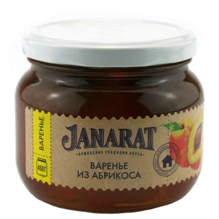 Варенье из абрикоса Janarat 450 г Santreyd 9695