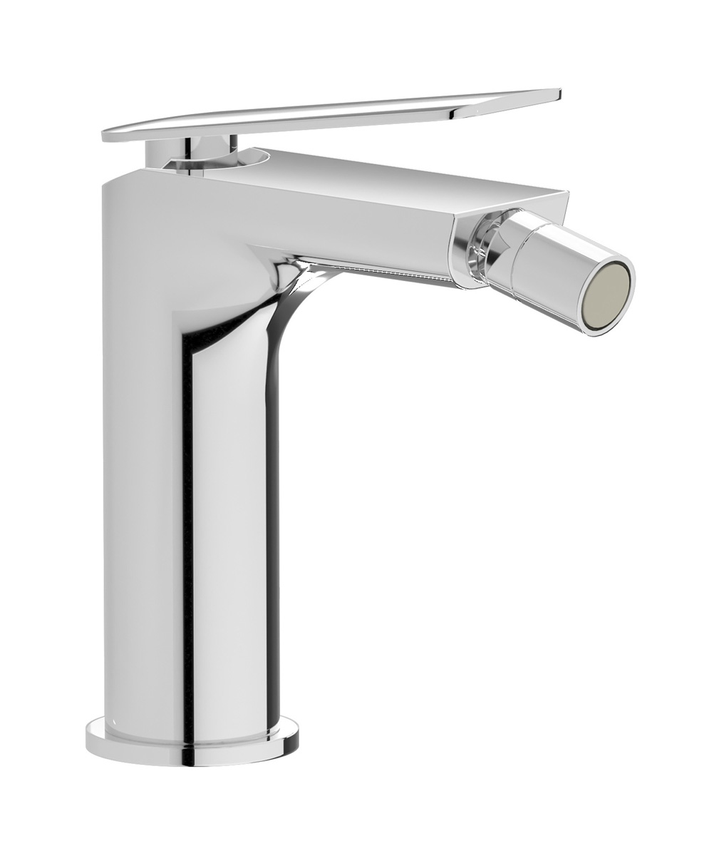 Смеситель для биде на 1 отверстие в комплекте с донным клапаном. WE ARE IB k2220cc Chrome K2