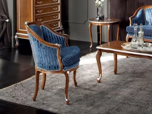 Modenese Gastone Кресло из ткани с подлокотниками Casanova