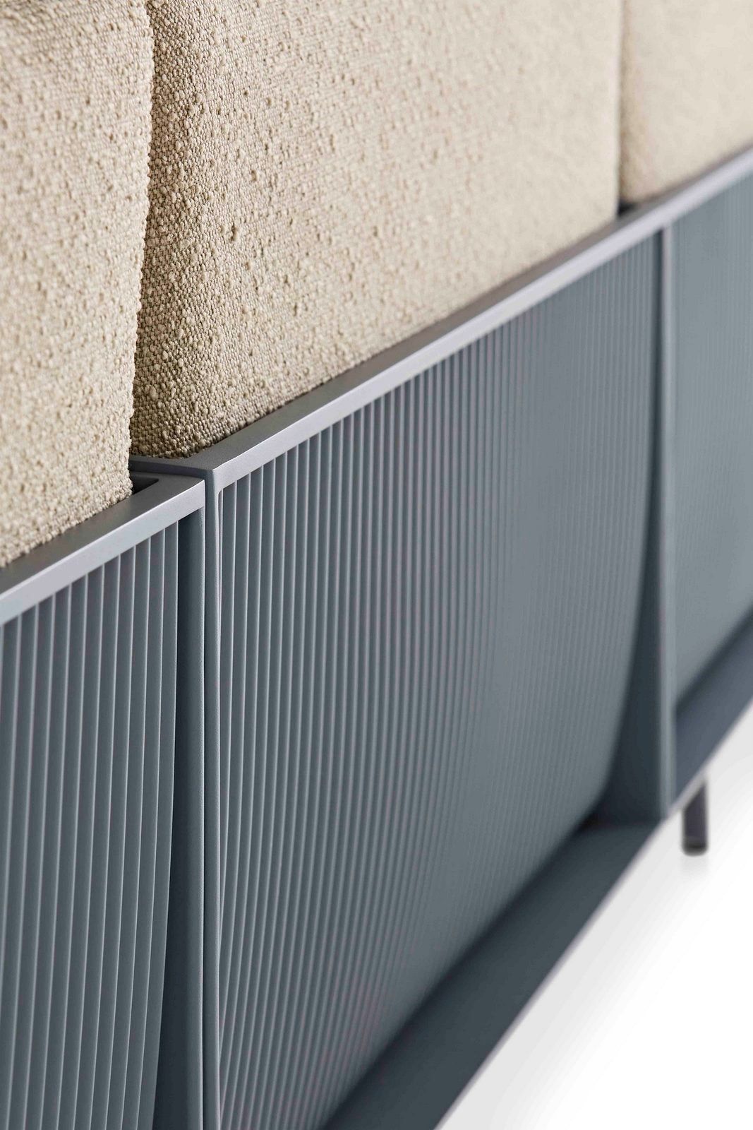 Термокрытая ткань и алюминиевый садовый диван GANDIABLASCO волны ARCH-00135796 - Вид №4