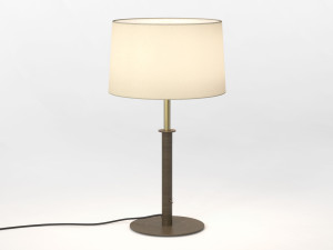 Стальная светодиодная настольная лампа