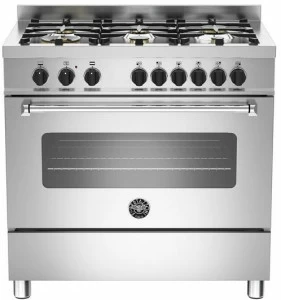 Bertazzoni Отдельностоящая кухня из нержавеющей стали Master