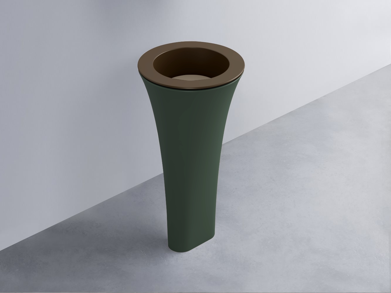AMLA45-CA+AMPILT-AN+AMCOLT-MU Раковина Amedeo Tondo отдельностоящая cielo Enjoy + Amedeo Ceramica Cielo