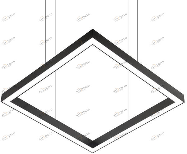 Metalmek Светодиодный подвесной светильник прямого света из алюминия Tile 9747 mp