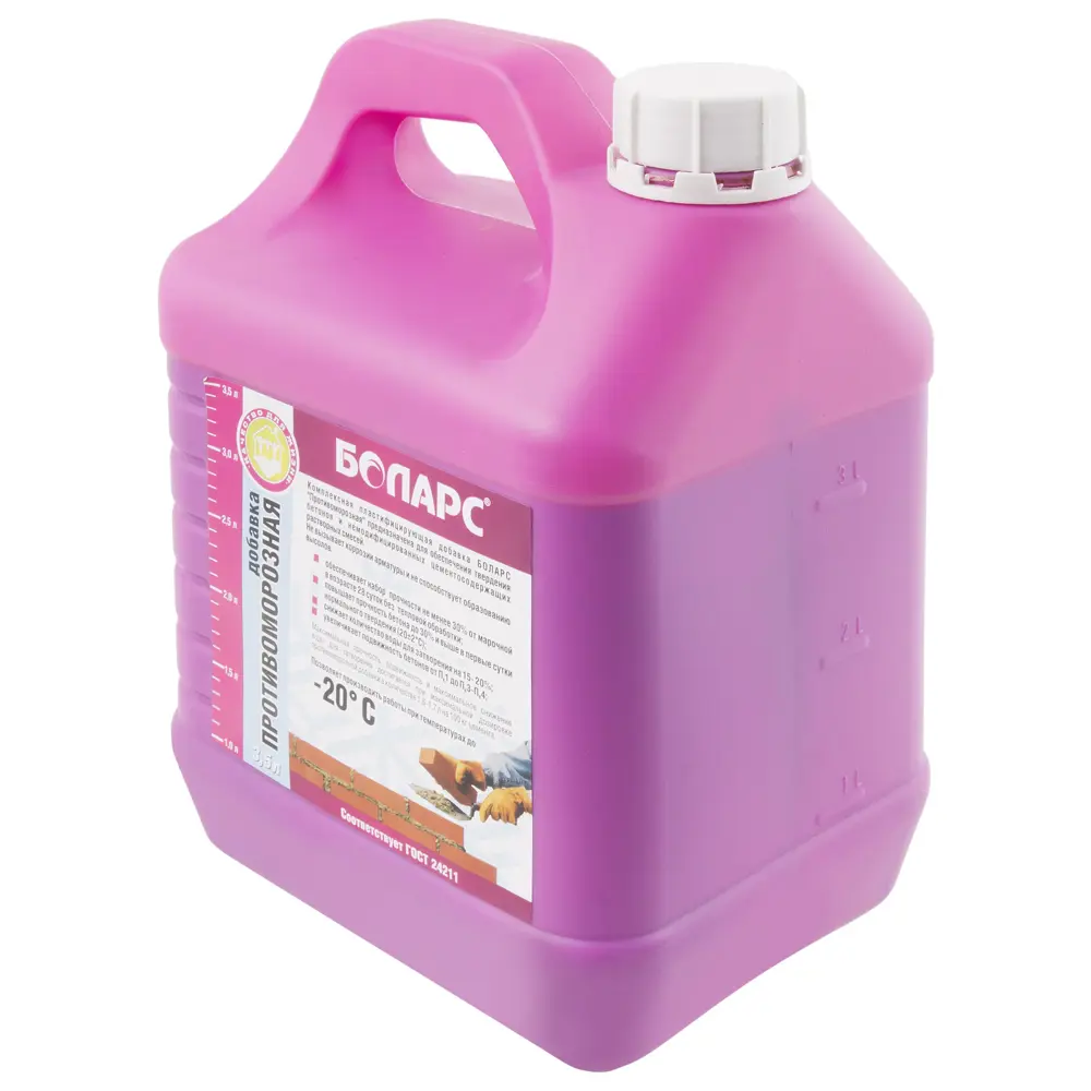 Добавка противоморозная Боларс, 3.5 л STLM-2077074