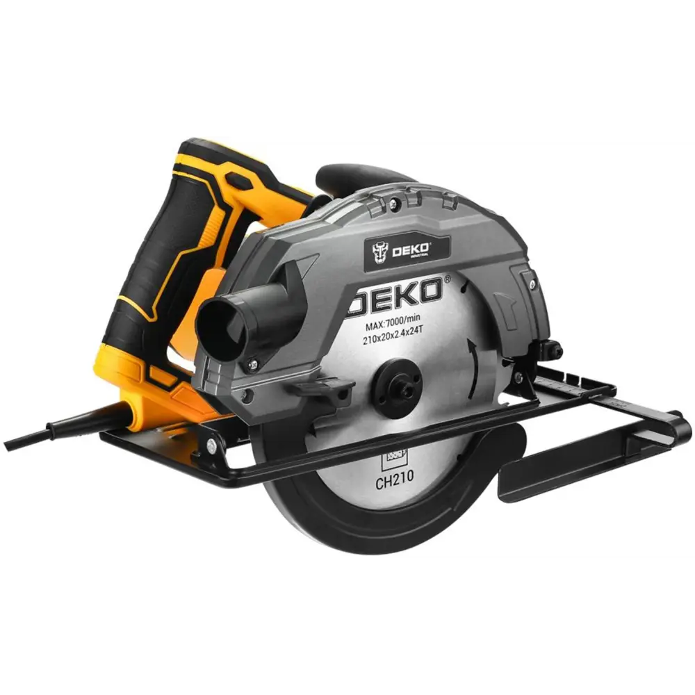 Циркулярная пила DEKO DKCS2300W — мощность 2300Вт для точных распилов 89370293 STLM-0846549