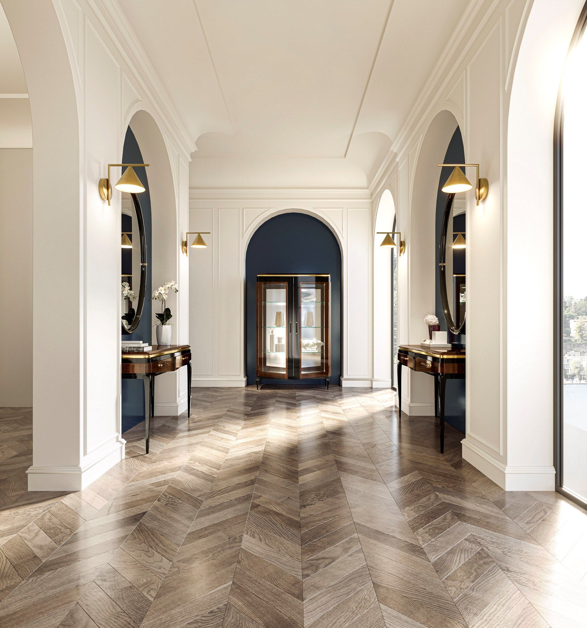 Витрина из дерева и стекла A.R. Arredamenti Виктор ARCH-00130639 - Вид №3