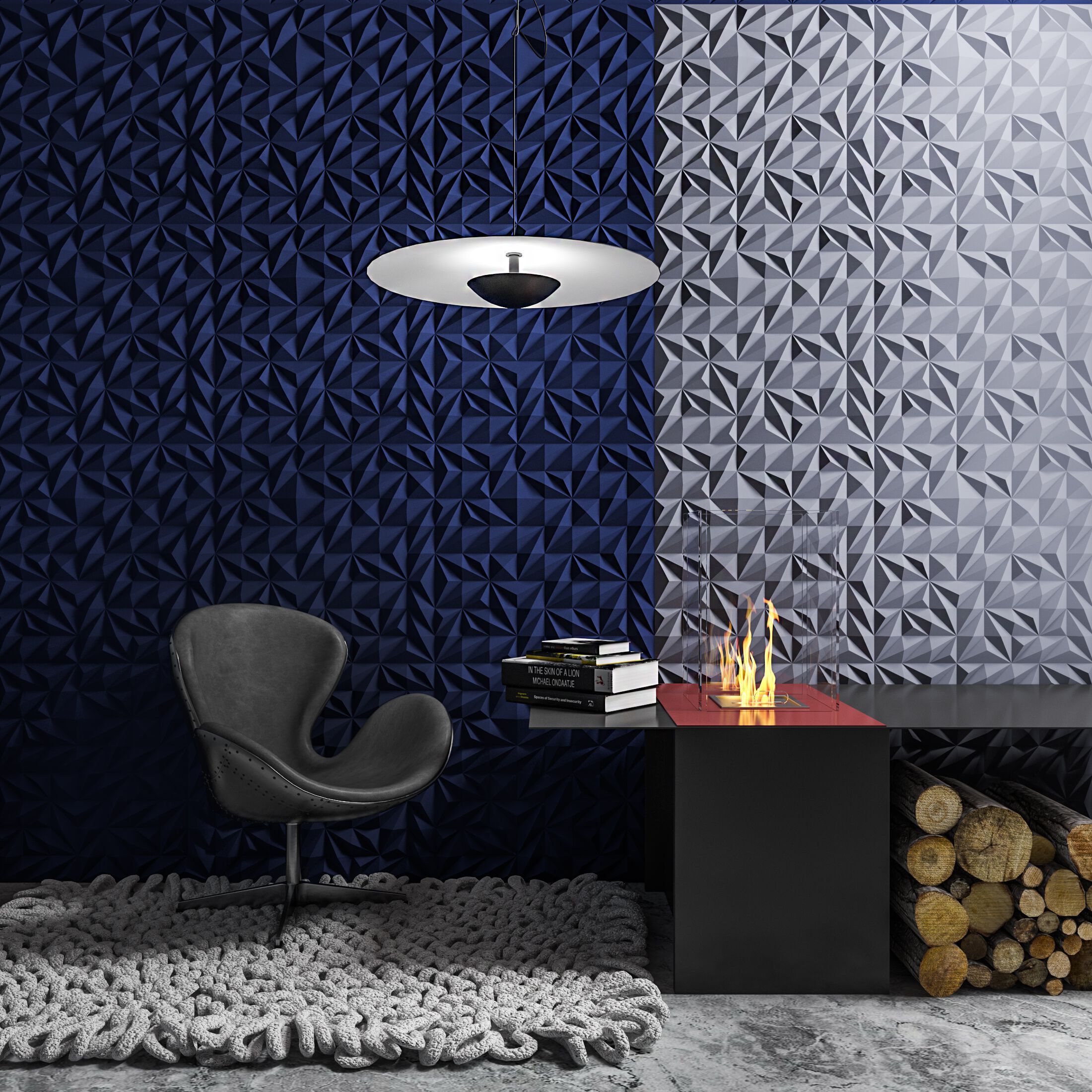 Трехмерное гипсовое покрытие WallDeco M-Modern ARCH-00021743