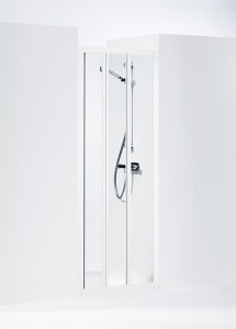 602580 IFO Душевая кабина прямая SVS VK, белые лакированные профили, прозрачное стекло, SVS VK 800