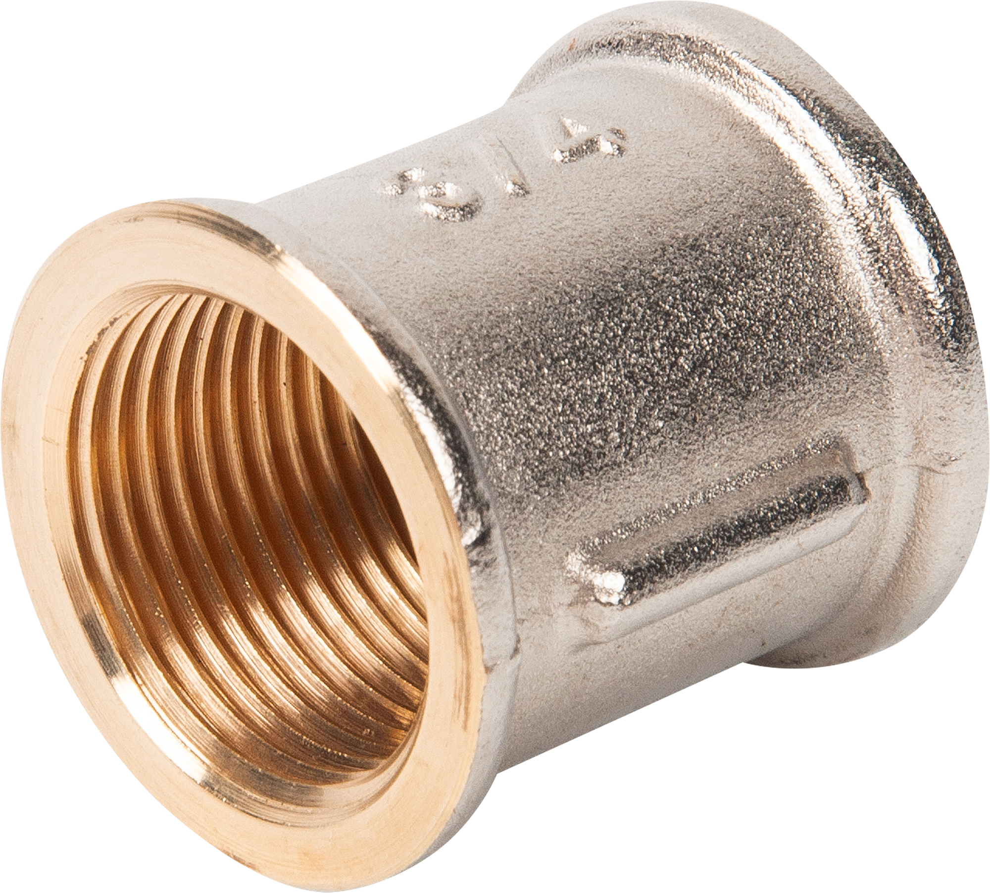 82057219 Муфта 3/4" никелированная латунь STLM-0018476 EQUATION