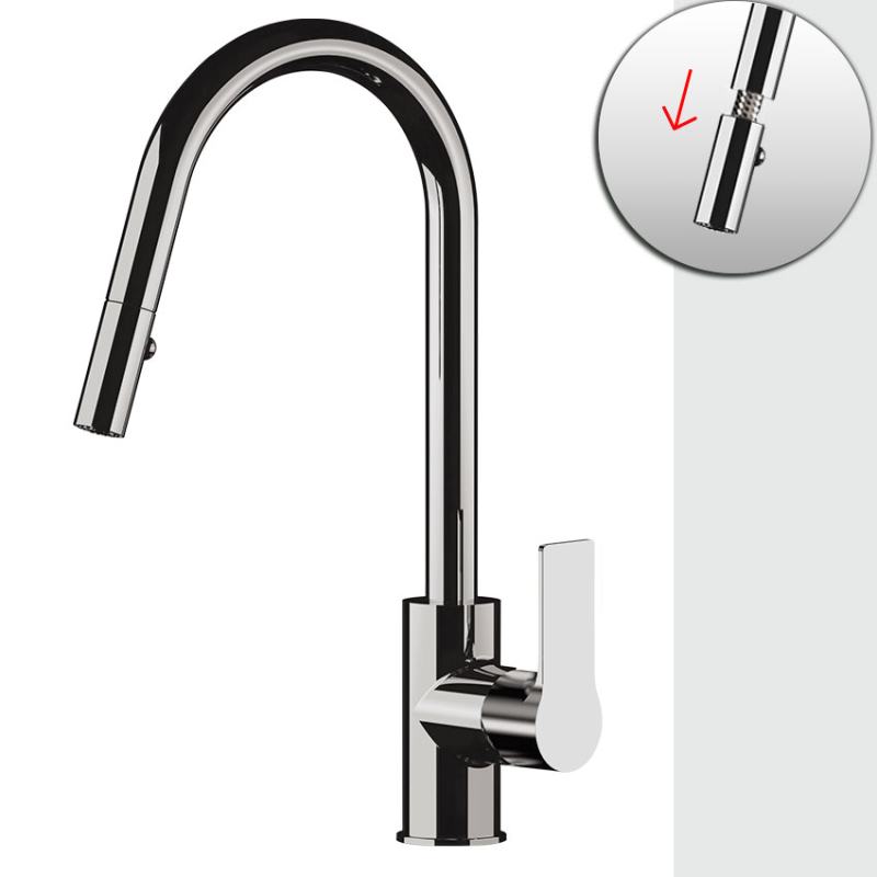 RX684DJ Смеситель для мойки DANIEL RUBINETTERIE Reflex - Вид №1