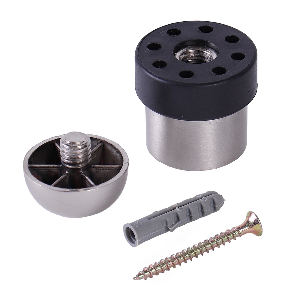 Дверной стопор , 35x35x50 мм, никель LJPS0048 Public Steel Россия  - Вид №2