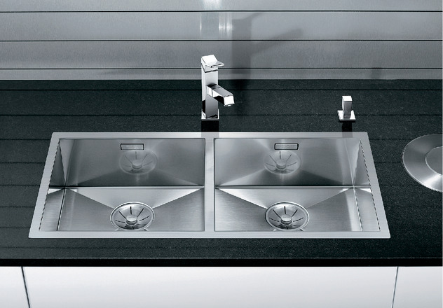 521619 Кухонная мойка Blanco Zerox 400/400-IF  Blanco Zerox