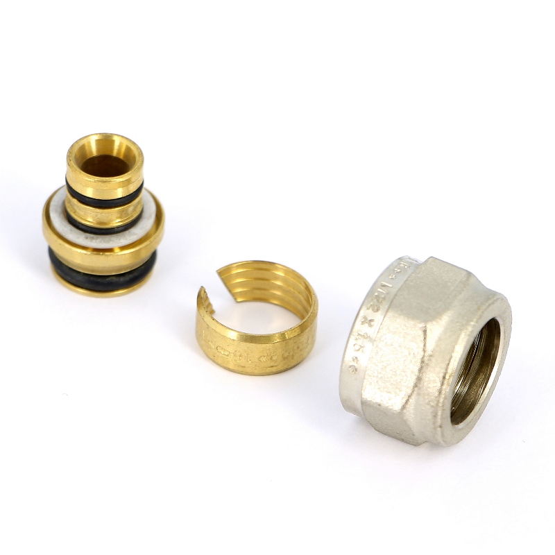 Соединитель для металлопластиковой трубы TIEMME 1637N162016 - Вид №1