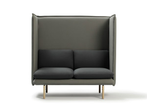 Ткань диван с электрической розеткой и USB