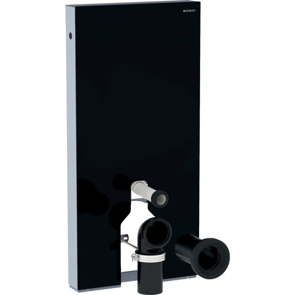 131.001.SJ.5 Сантехнический модуль Geberit Monolith для напольного унитаза, 101 см, передняя обшивка из стекла Geberit 