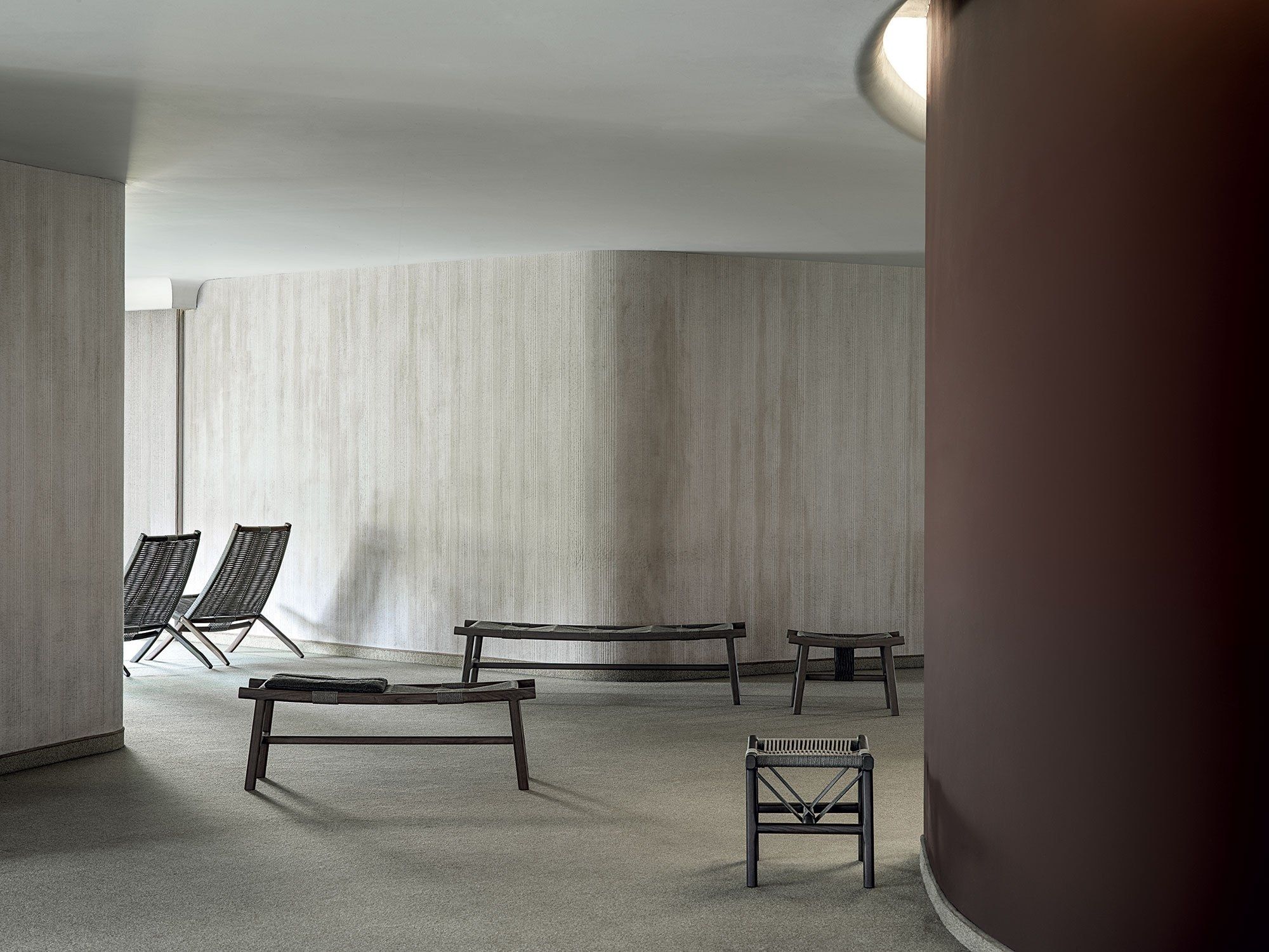 Табурет из массива дерева Frigerio Хули ARCH-00066197 - Вид №3