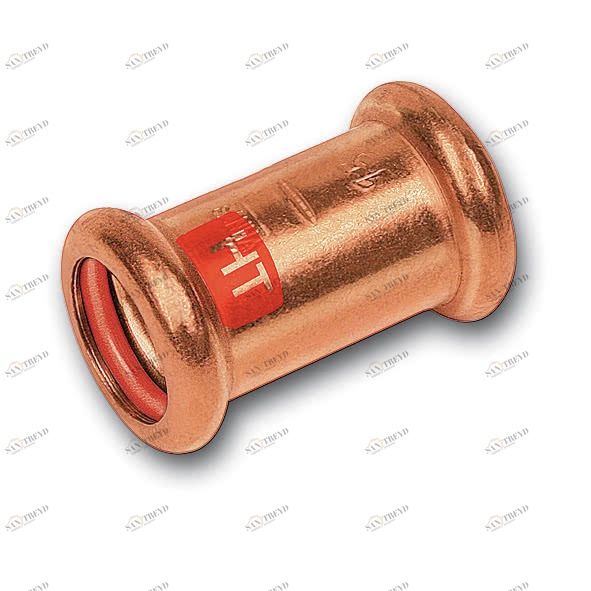 11227064 SANHA 12270 пресс-фитинг солн.,медь, муфта ВПр-ВПр 64 мм 