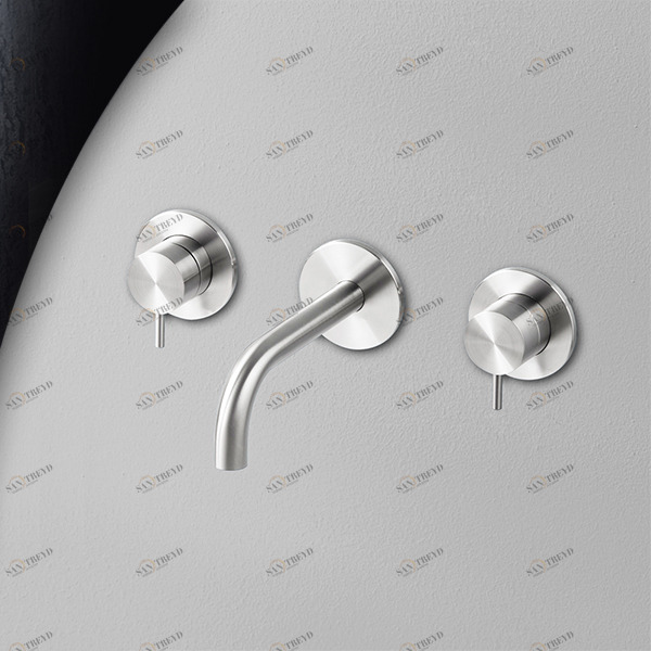 Смеситель для раковины сталь глянцевая Toki Radomonte TKI28L