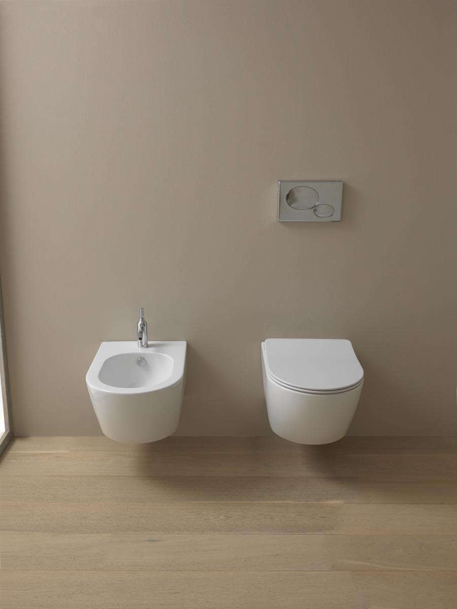 LKBISO3 Подвесное биде настенное GSG CERAMIC Like - Вид №3