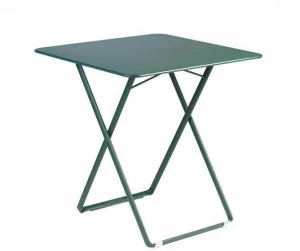 Fermob Складной квадратный садовый стол из стали Plein air 8333