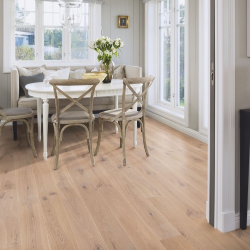 Массивная доска Boen Solid Plank Traditional Белый 162 Live Natural Дуб Рустик (Гладкая) 800-2220х162 мм EICB4MWD - Вид №14