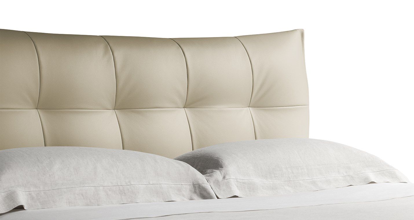 Кожаная кровать с мягким изголовьем Poltrona Frau ночь-кровати ARCH-00056155 - Вид №7