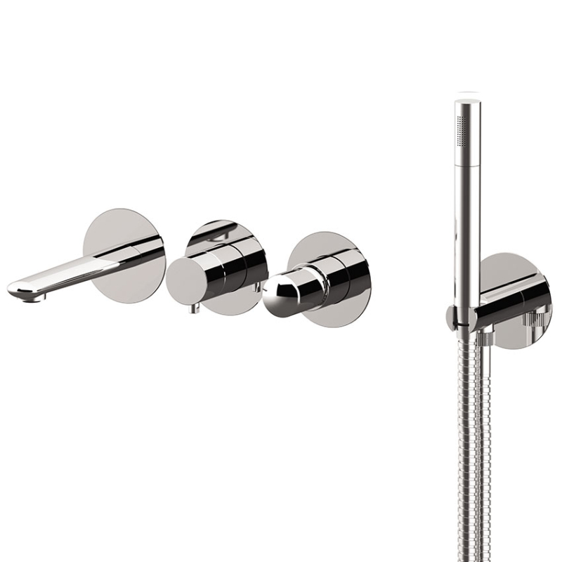 FU710D2P Душевой набор DANIEL RUBINETTERIE Fusion - Вид №1