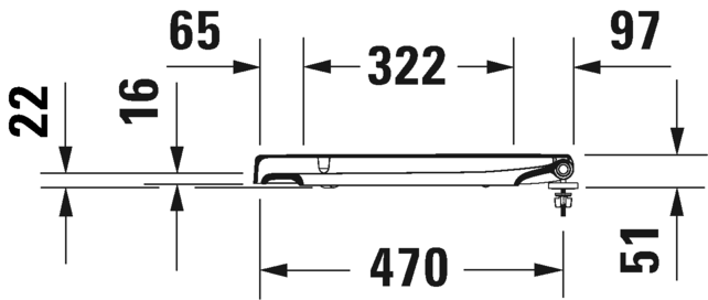 0063390000 Крышка сиденье для унитаза Duravit Starck 3 - Вид №8