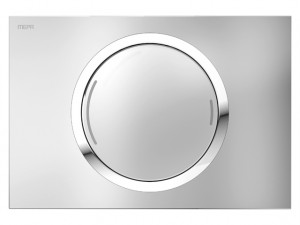 421853 MEPA  Смыв унитаза Кнопка смыва MEPAzero, технология двойного смыва хром матовый