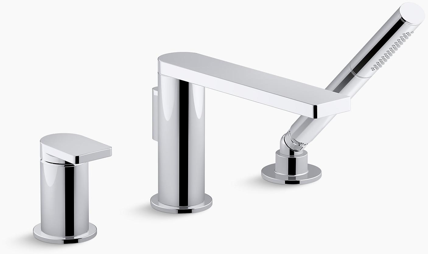 K-73078-4-CP Смеситель KOHLER Полированный хром  - Вид №1