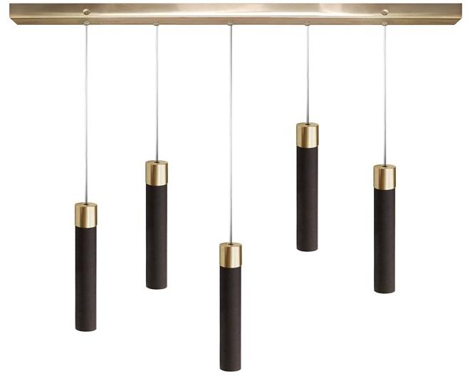 Abrissi Подвесной светильник ручной работы из кожи Forte 11225 Forté - Вид №1