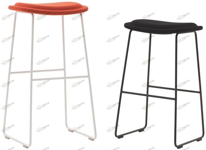 Cappellini Стул с обивкой из саночной ткани Hi pad sun-id-1460717