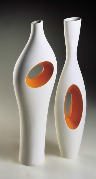 Fos Ceramiche Фарфоровая ваза Ellipsis B-2002, bs-2002 - Вид №3