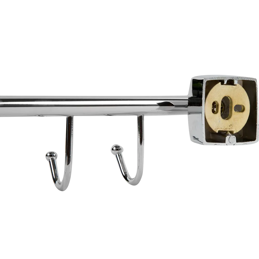 Планка Sensea «Kvadro» 5 крючков цвет хром STLM-2127159 - Вид №1