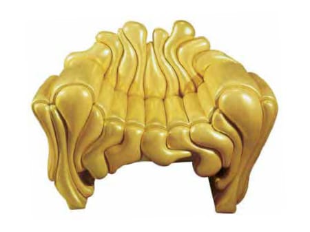 Кожаное кресло с подлокотниками Mirabili Роберто Фаллани ARCH-00122976