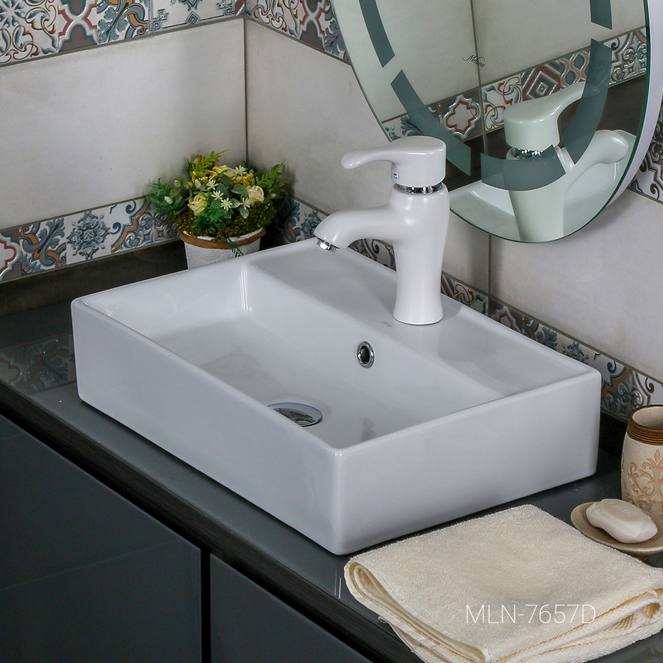 Накладная раковина melana mln-7657d 7657D-805 - Вид №2