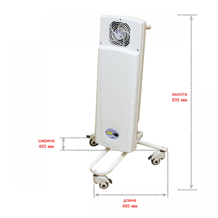 Дезар-801п КРОНТ Рециркулятор бактерицидный для обеззараживания воздуха КРОНТ Дезар-801п Лампы: 1 шт. 25 Вт - РУ от Росздравнадзора  - Вид №2