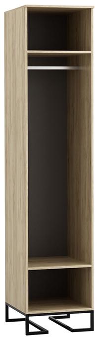 29482 Шкаф одностворчатый Loft 45 см Дуб Натур R-HOME 4017248h_Натур - Вид №1