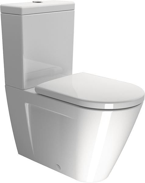 861711 Компакт унитаз с бачком Белый GSI ceramica Norm Италия - Вид №2