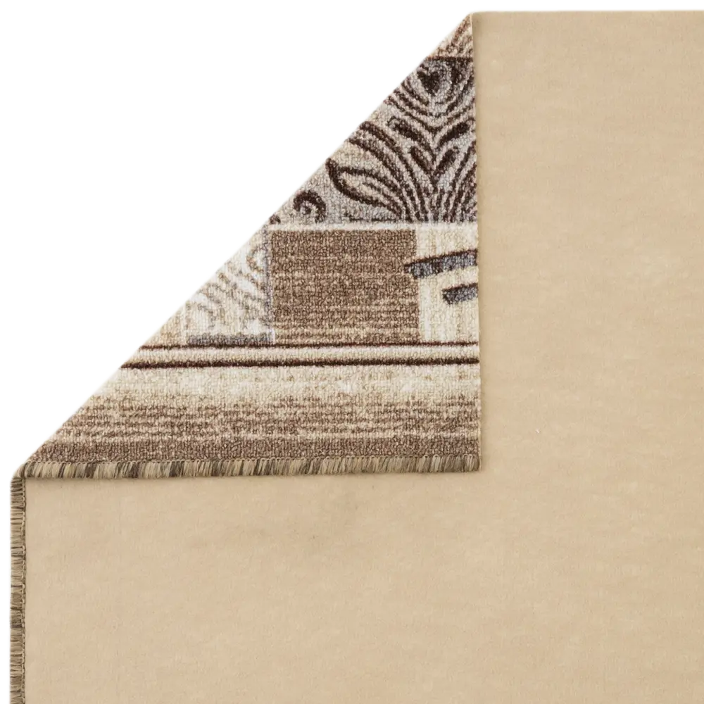 Дорожка ковровая «Мирта» 1 м, цвет бежевый ВИТЕБСКИЕ КОВРЫ STLM-2011672 - Вид №3