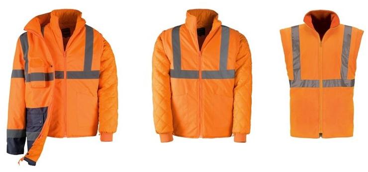 KAPRIOL Куртка из флюо 3 в 1 Work wear - alta visibilità sun-id-1507695 - Вид №1