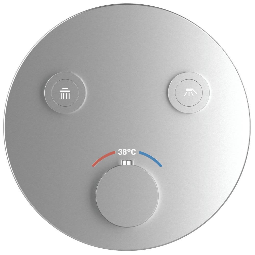 D430 Встроенная душевая кабина с термостатом на 2 направления duten 